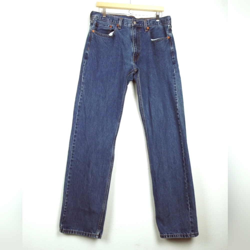 Levi Strauss & Co 505 Men's Jean Pants Size 36×36 Straight Leg Medium Wash